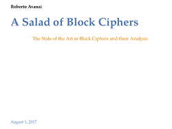 a_salad_of_block_ciphers